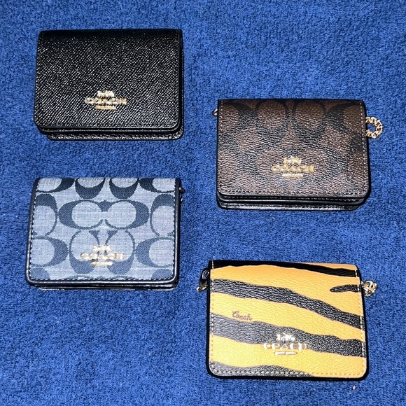 Coach Bags Coach Mini Wallet On A Chain Bundle Nwot Poshmark